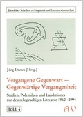 Cover: Vergangene Gegenwart - Gegenw&auml;rtige Vergangenheit - Aisthesis