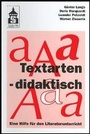 Cover: Textarten - didaktisch - Schneider Hohengehren