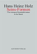 Cover: Seins-Formen - Aisthesis