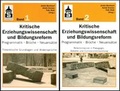 Cover: Kritische Erziehungswissenschaft und Bildungsreform. Programmatik - Br&uuml;che - Neuans&auml;tze - Schneider Hohengehren