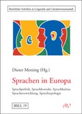 Cover: Sprachen in Europa - Aisthesis