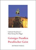 Cover: Geistiges Preu&szlig;en - Preu&szlig;ischer Geist - Aisthesis