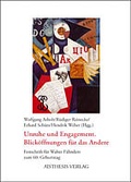 Cover: Unruhe und Engagement. Blick&ouml;ffnung f&uuml;r das Andere - Aisthesis