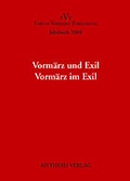 Cover: Jahrbuch Forum Vorm&auml;rz Forschung / Vorm&auml;rz und Exil. Vorm&auml;rz im Exil - Aisthesis