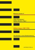 Cover: Wilhelm Speyer (1887-1952) - Aisthesis
