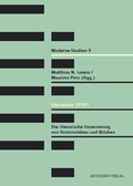 Cover: Wendejahr 1959? - Aisthesis