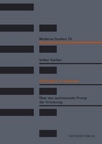 Abbildung von: Unfähigkeit zu vergessen - Aisthesis