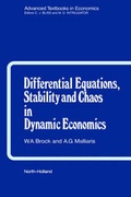 Cover: Differential Equations, Stability and Chaos in Dynamic Economics - North-Holland