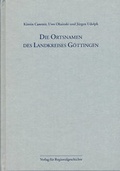 Cover: Nieders&auml;chsisches Ortsnamenbuch / Die Ortsnamen des Landkreises G&ouml;ttingen - Aschendorff