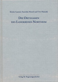 Abbildung von: Niedersächsisches Ortsnamenbuch / Die Ortsnamen des Landkreises Northeim - Verlag für Regionalgeschichte