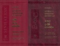 Cover: Singhalesisch-Englisch & Englisch-Sinhalesisch W&ouml;rterbuch /Singhala English English Sinhalese Dictionary - SET in 2 B&auml;nden mit lateinischer Lautschrift in Sinhalesisch-Englischer Sprachrichtung. - VVB Laufersweiler Verlag