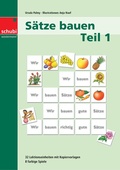 Cover: S&auml;tze bauen - SCHUBI Lernmedien