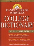Cover: Random House Webster's College Dictionary /Englisch englisches Grossw&ouml;rterbuch mit &uuml;ber 207000 Eintr&auml;gen und Begriffsdefinitionen - VVB Laufersweiler Verlag