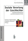 Cover: Soziale Verortung der Geschlechter - Westf&auml;lisches Dampfboot