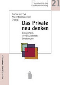 Enlarge image Cover: Das Private neu denken - Westfälisches Dampfboot