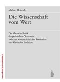 Cover: Die Wissenschaft vom Wert - Westf&auml;lisches Dampfboot