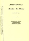Cover: Herodes. Der &Ouml;lberg - Weidler bei Frank & Timme