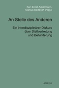 Cover: An Stelle des Anderen - ATHENA-Verlag