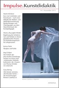 Cover: Impulse.Kunstdidaktik / Impulse.Kunstdidaktik - ATHENA-Verlag