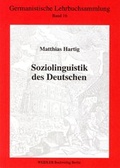 Cover: Soziolinguistik des Deutschen - Weidler bei Frank & Timme