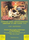 Cover: Sonntage eines grossst&auml;dtischen Arbeiters in der Natur - Weidler bei Frank & Timme