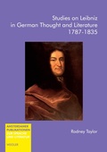 Cover: Studies on Leibniz in German Thought and Literature. 1787-1835 - Weidler bei Frank & Timme