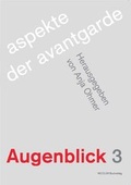 Cover: AUGENBLICK, 3. Jahrgang - Weidler bei Frank & Timme