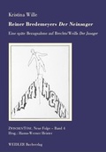 Cover: Reiner Bredemeyers "Der Neinsager" - Weidler bei Frank & Timme
