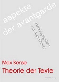 Enlarge image Cover: Theorie der Texte - Weidler bei Frank & Timme
