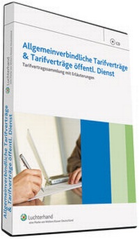 Abbildung von: Allgemeinverbindliche Tarifverträge & Tarifverträge Öffentlicher Dienst - Wolters Kluwer Deutschland