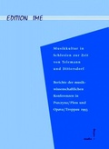 Cover: Musikkultur in Schlesien zur Zeit von Telemann und Dittersdorf - K&ouml;nigshausen & Neumann