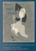 Cover: Musik - Politik - &Auml;sthetik - K&ouml;nigshausen & Neumann