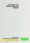 Cover: Leistungen des Rettungsdienstes 2000/01 - Fachverlag NW in Carl Ed. Sch&uuml;nemann KG