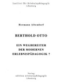 Cover: Berthold Otto - ZIEL