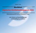 Cover: Merkblatt Allgemeines Gleichbehandlungsgesetz (AGG) - Datakontext