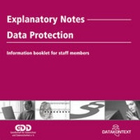 Abbildung von: Merkblatt Datenschutz-englische Version - Datakontext