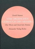 Cover: Vom dreifachen Gebrauch des Messers - Alexander