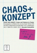 Cover: CHAOS UND KONZEPT - Alexander