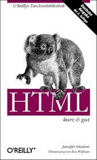 Enlarge image Cover: HTML - kurz & gut - O'Reilly
