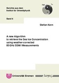 Cover: A new algorithm to retrieve the sea ice concentration using weather-correcte SSM /I measurements - Logos Berlin
