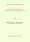 Cover: Katalog der arabischen Handschriften in Mauretanien - Ergon