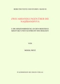 Cover: Zwei Abhandlungen &uuml;ber die Naqsbandiyya - Ergon