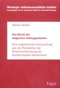 Cover: Das Recht der belgischen Vollzugspolizeien - Ergon