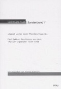 Cover: Geist unter dem Pferdeschwanz - Pfau-Vlg
