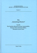 Cover: Die "Sammlung R&uuml;ckert" Teil III - Ergon