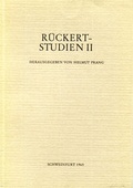 Cover: Jahrbuch der R&uuml;ckert Gesellschaft - Ergon