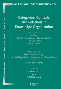 Abbildung von: Categories, Contexts and Relations in Knowledge Organization - Ergon