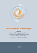 Cover: Cultural Frames of Knowledge - Ergon