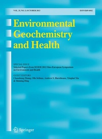 Abbildung von: Environmental Geochemistry and Health - Springer