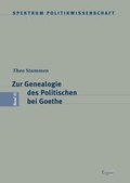 Cover: Zur Genealogie des Politischen bei Goethe - Ergon